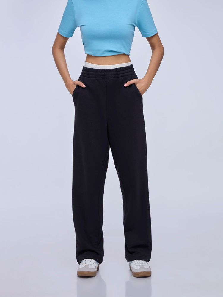 FEIER 365 Straight-Leg Navy Blue Trackpant-picture-17