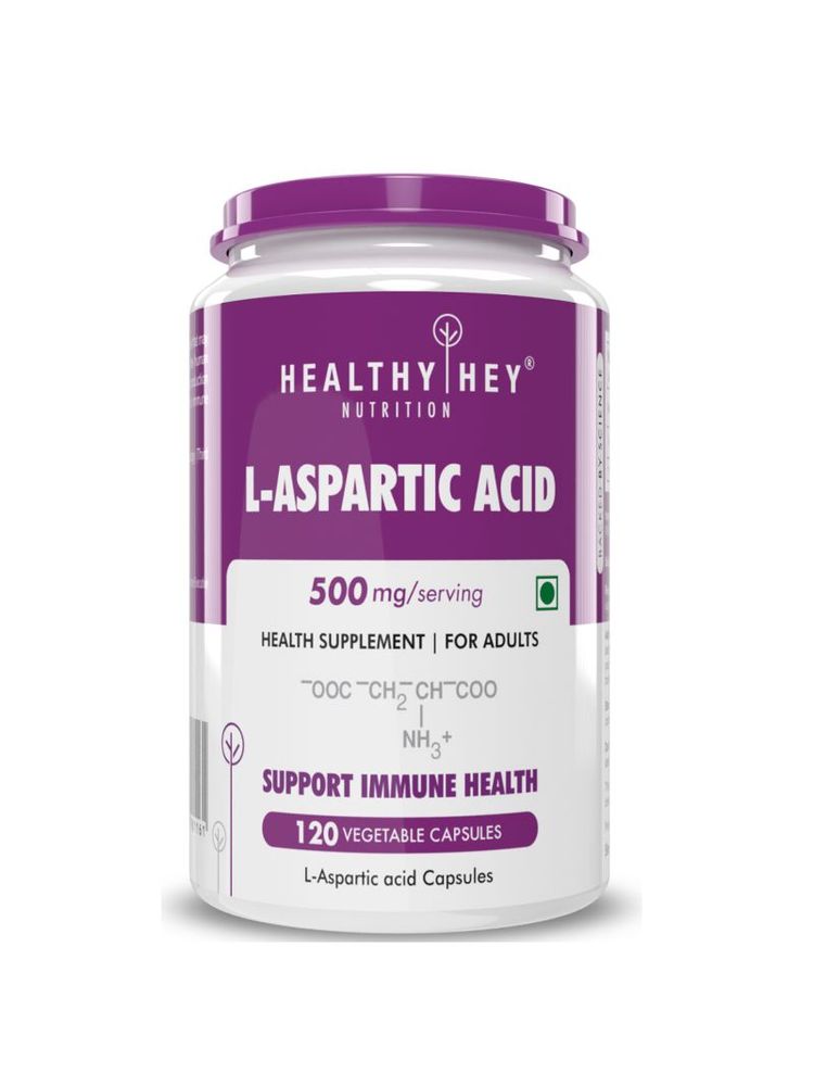 HealthyHey Nutrition L - Aspartic Acid - Capsules-picture-10