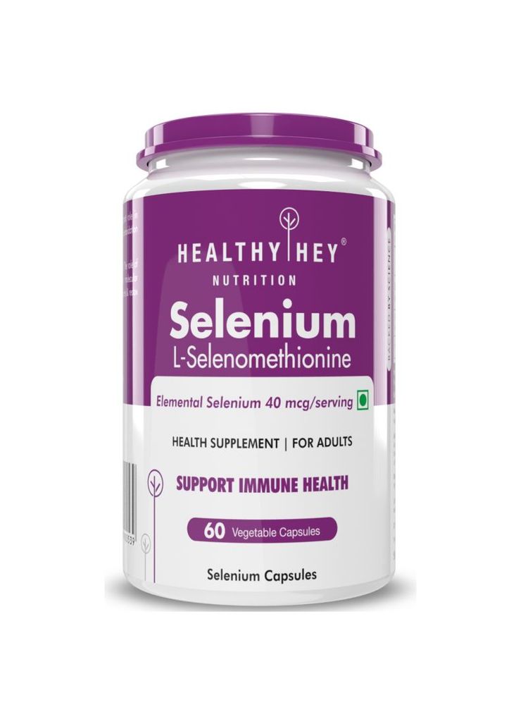 HealthyHey Nutrition Selenium - Superior Absorption - Veg Capsules-image-42