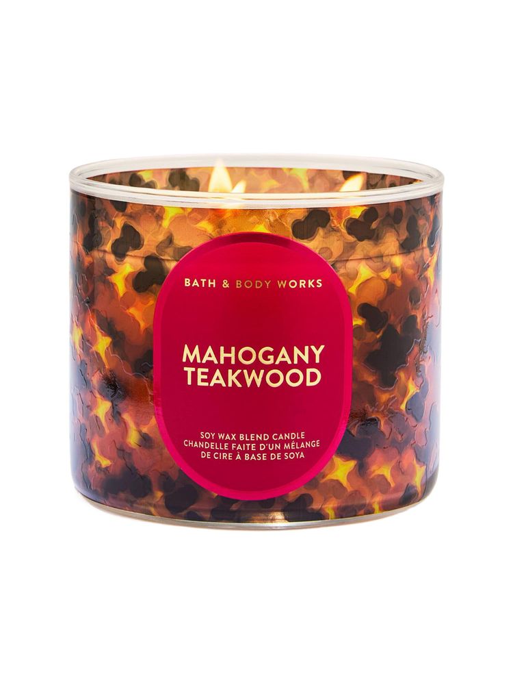 Bath & Body Works Mahogany Teakwood 3-Wick Candle-image-28