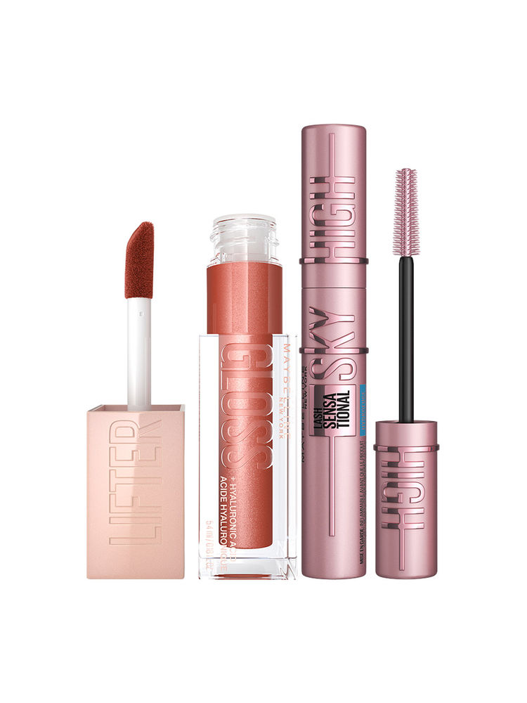 Maybelline New York Sensational Must Haves - Sky High Mascara & Lifter Gloss Topaz