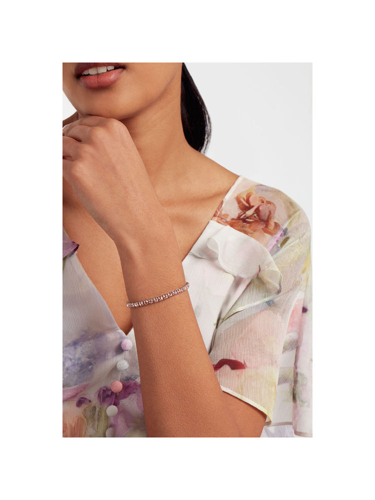 Ted Baker Icon Pink Crystal Slider Bracelet-picture-20
