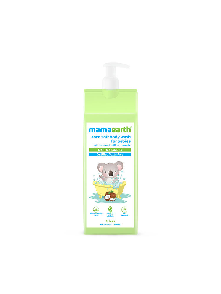 Mamaearth Coco Soft Body Wash For Babies With Coconut Milk & Turmeric-image-47