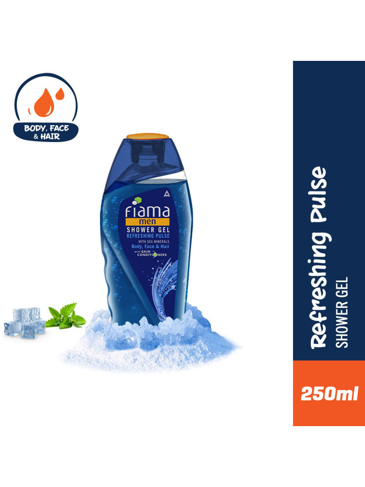 Fiama Men Shower Gel Refreshing Pulse, Body Wash for Fresh Looking Skin with Sea Minerals-image-20