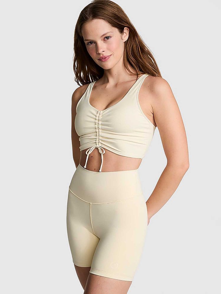Victoria's Secret White Relay Bike Shorts-image-48