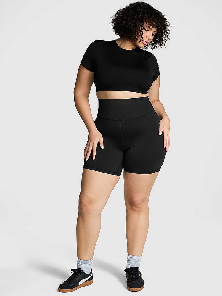 Victoria's Secret Black Relay Bike Shorts (XS)-image-42