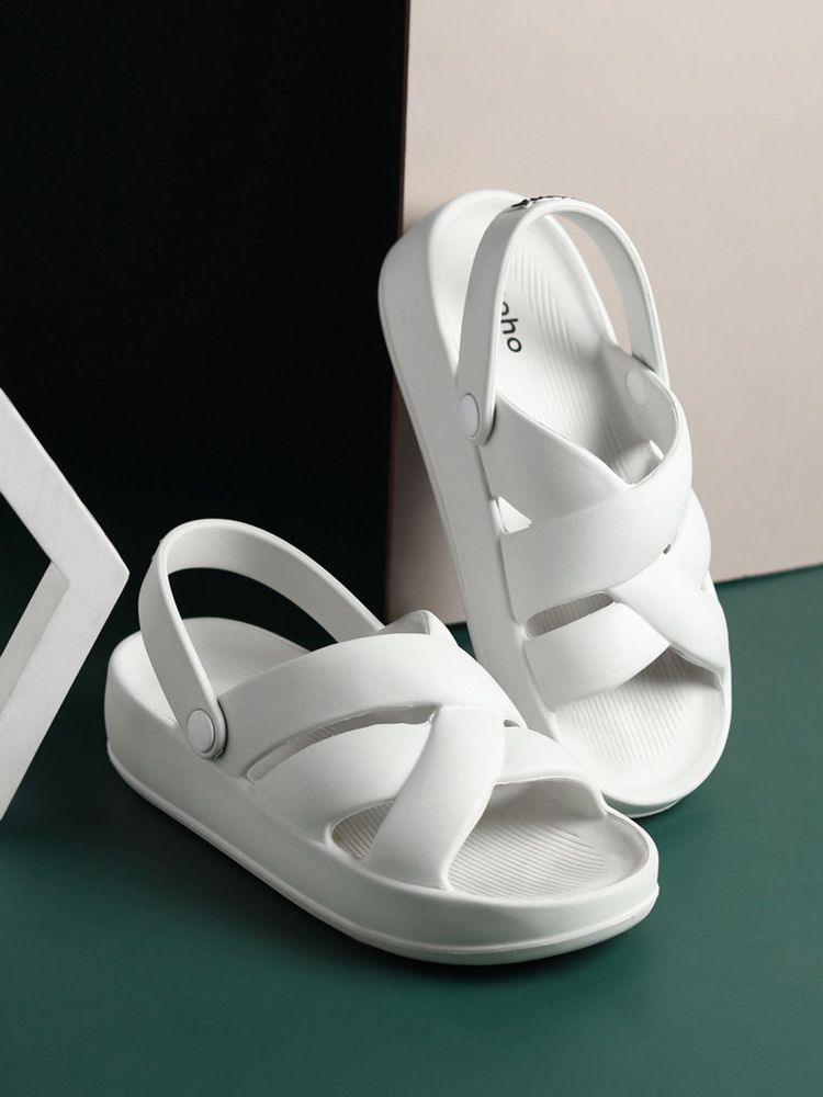 Yoho White Wanderz Clogs for Women-picture-28