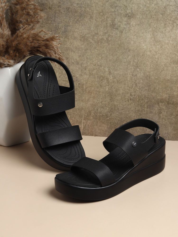 Yoho Bliss Platform 006 Heeled Sandal for Women Black-image-36