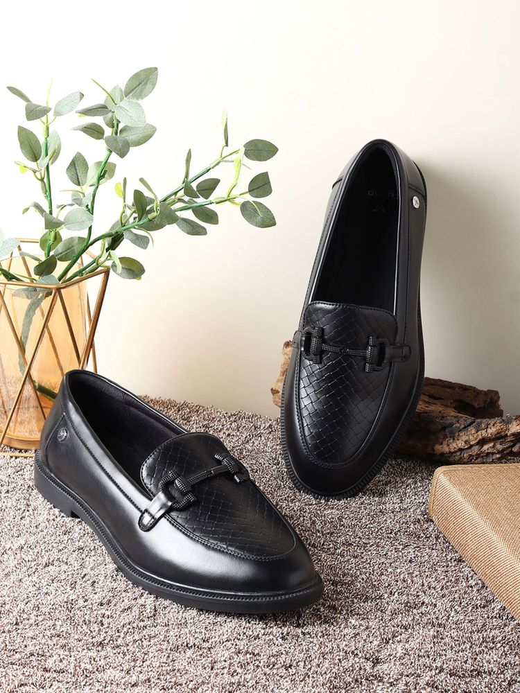 Yoho Women Black Bliss 002 Loafers-picture-3