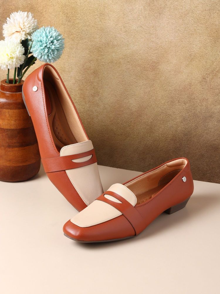 Yoho Women Rust Bliss 005 Loafers-picture-17