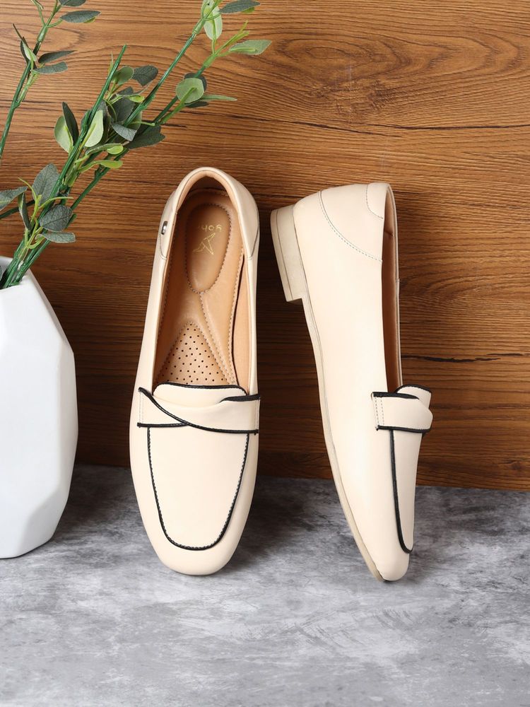 Yoho Women Beige Bliss 007 Loafers