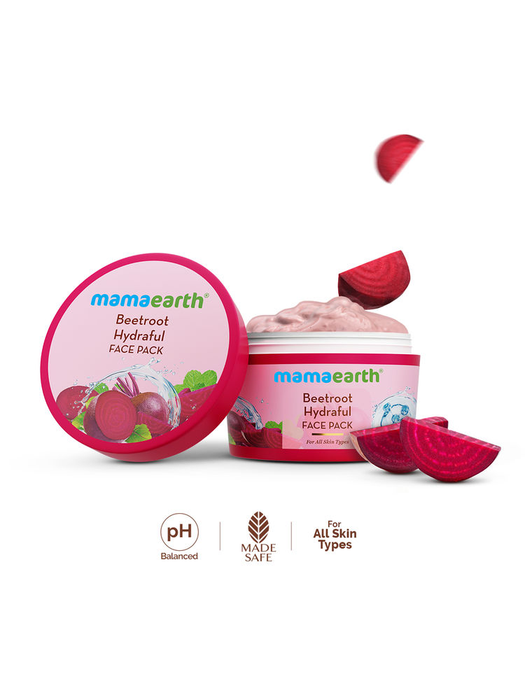 Mamaearth Beetroot Hydraful Face Pack With Beetroot & Hyaluronic Acid-picture-14