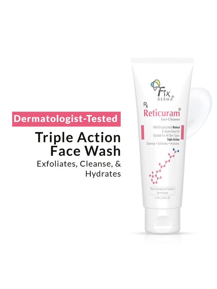 Fixderma 0.5% Retinol Reticuram Face Cleanser For All Skin Types-picture-13