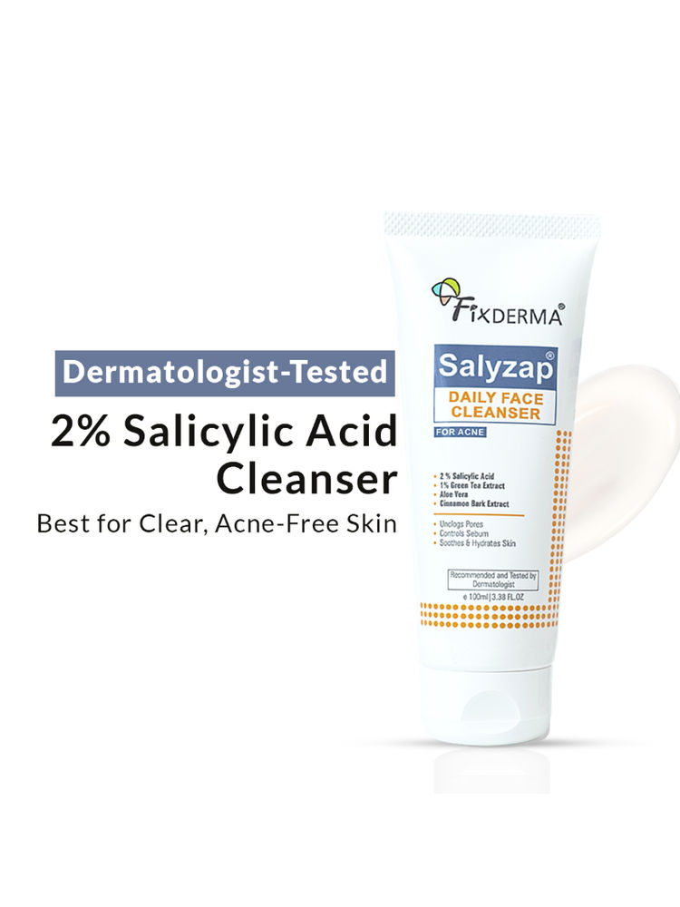 Fixderma 2% Salicylic Acid Face Wash For Oily Skin Acne Clearing Face Wash-picture-12