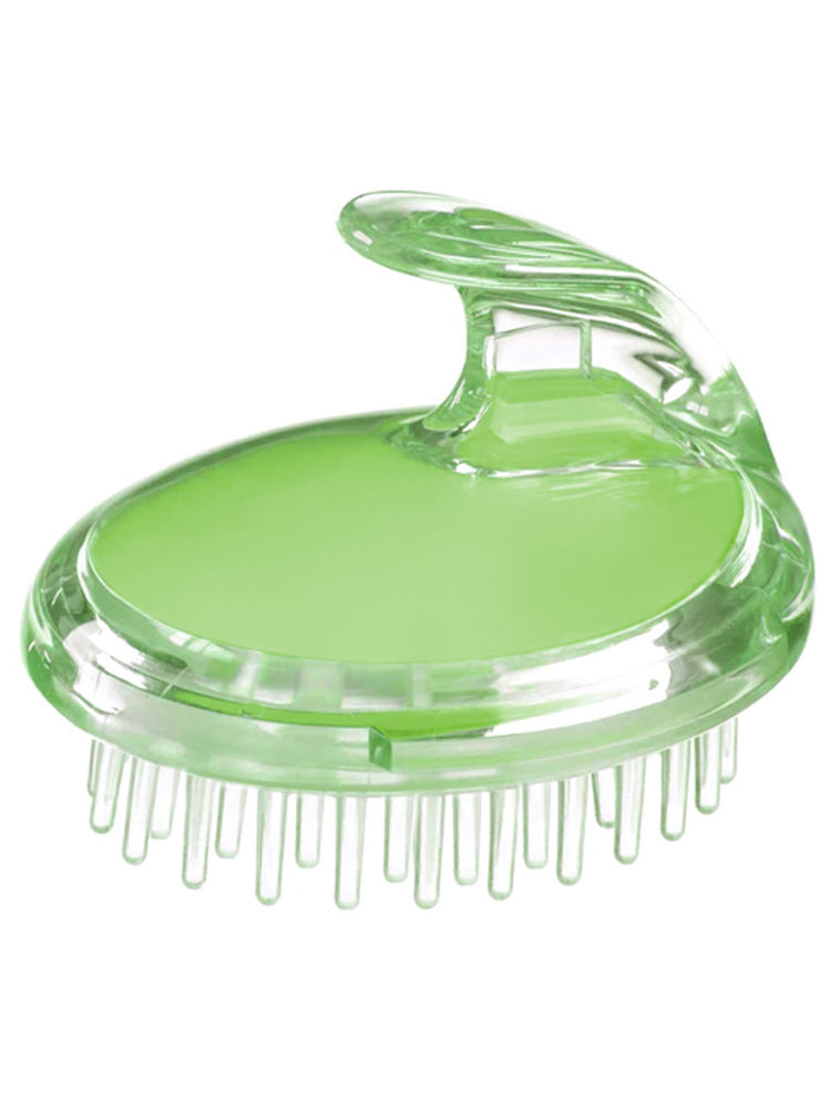 Stasia Street Lime And Lemony Green Hair Scalp Massager And Shampoo Brush-picture-15