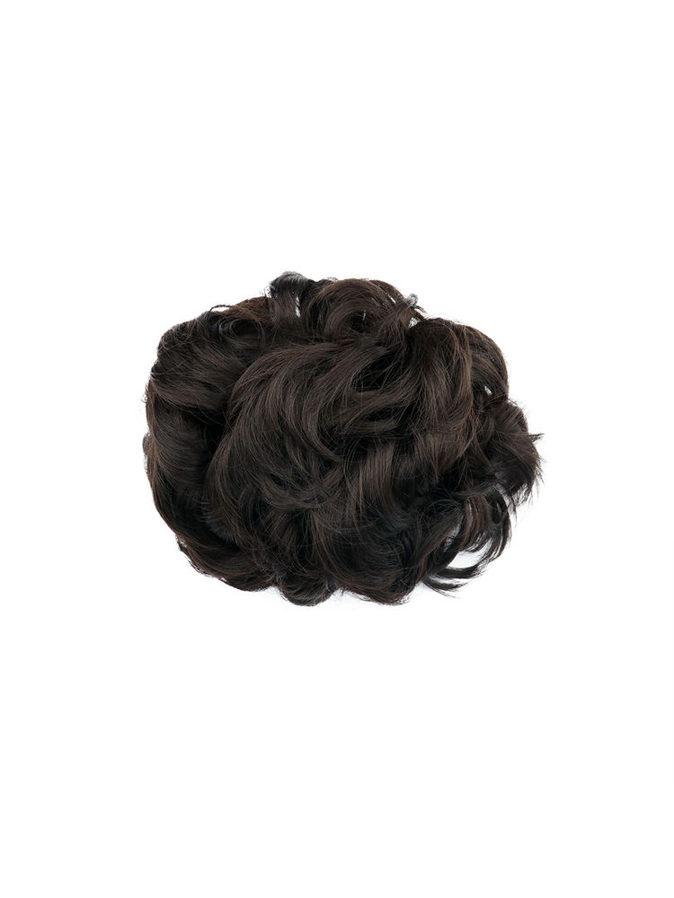 Stasia Street Dark Brown Messy Bun