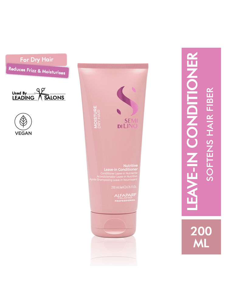 ALFAPARF MILANO Nutritive Leave In Conditioner for Dry & Frizzy Hair, Sulfate Free