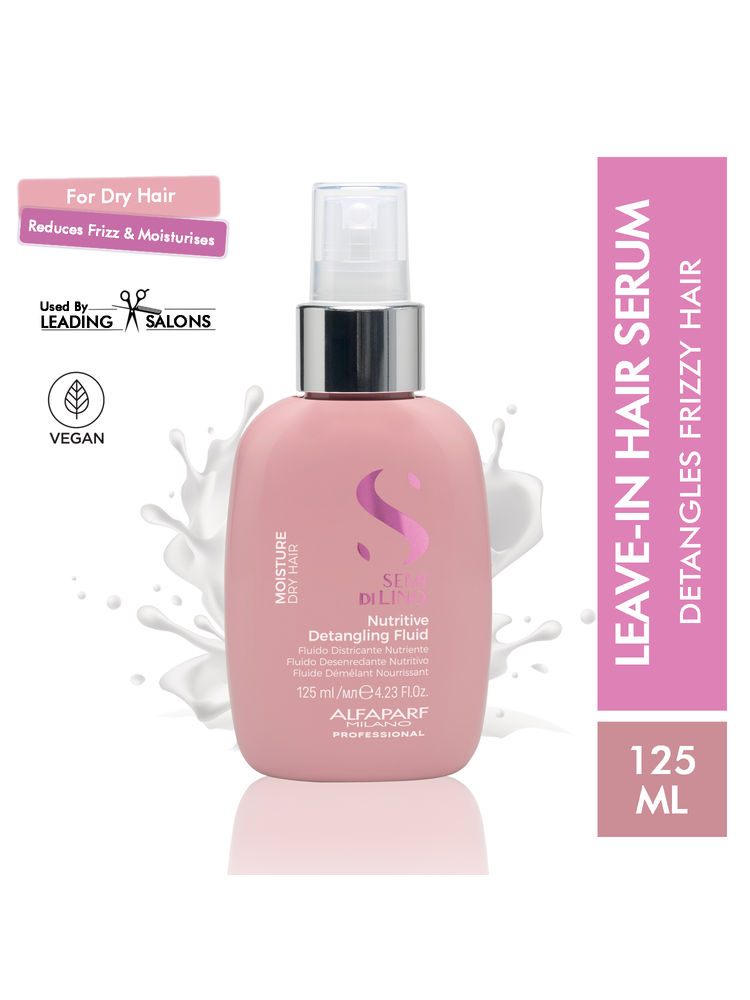 ALFAPARF MILANO Nutritive Detangling Serum for Frizzy & Dry Hair, Sulfate Free-image-12