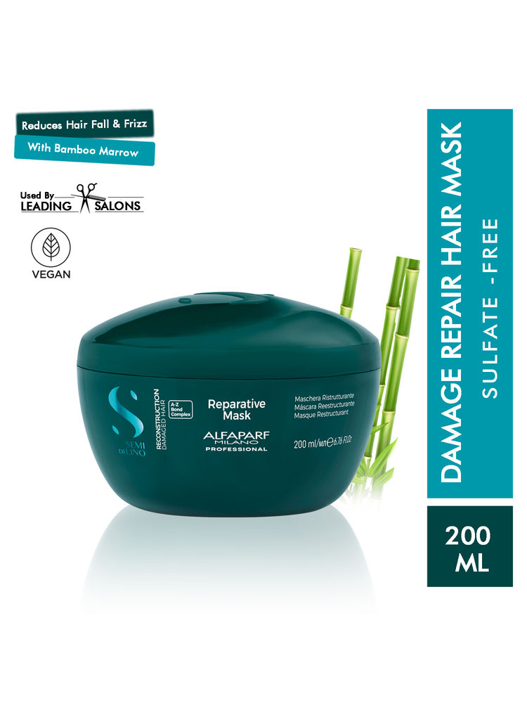 ALFAPARF MILANO Reparative Hair Mask – Hair Fall Control, Bond Repair, Dry & Damaged Hair Treatment-image-10