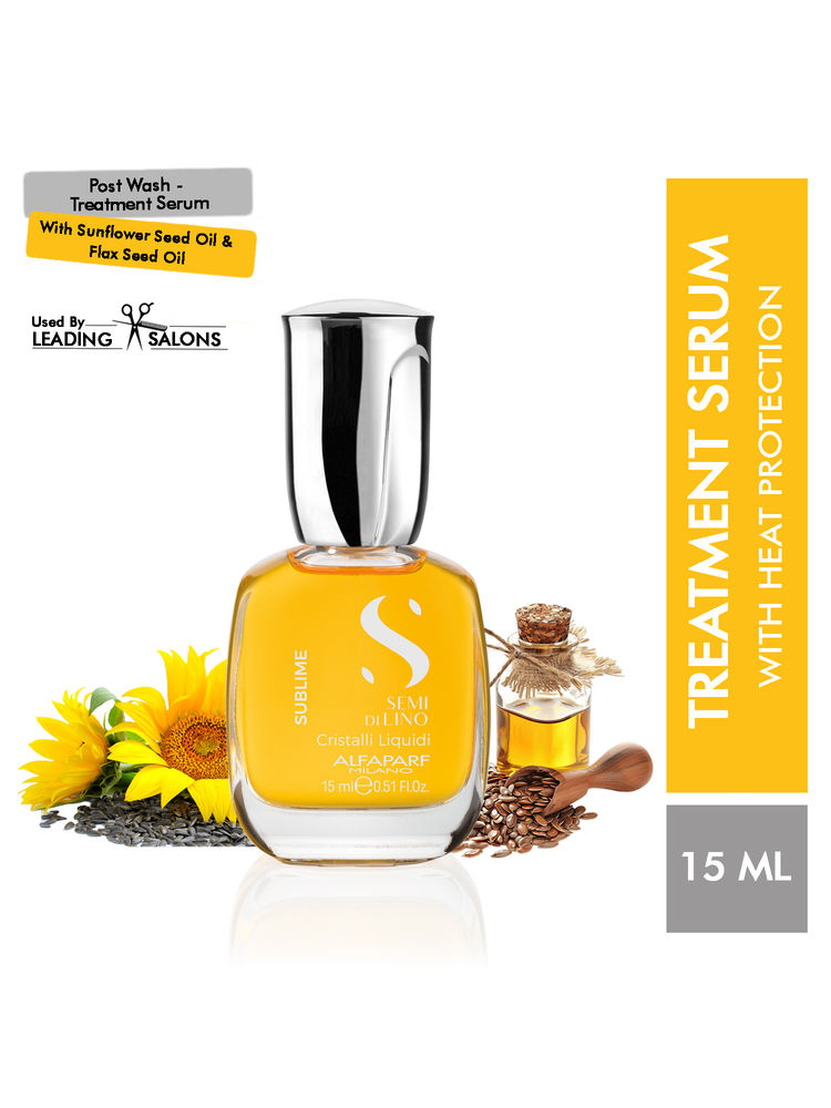 ALFAPARF MILANO Cristalli Liquidi Post Wash Hair Serum with Sunflower Seed & Flax Seed Oil-image-13