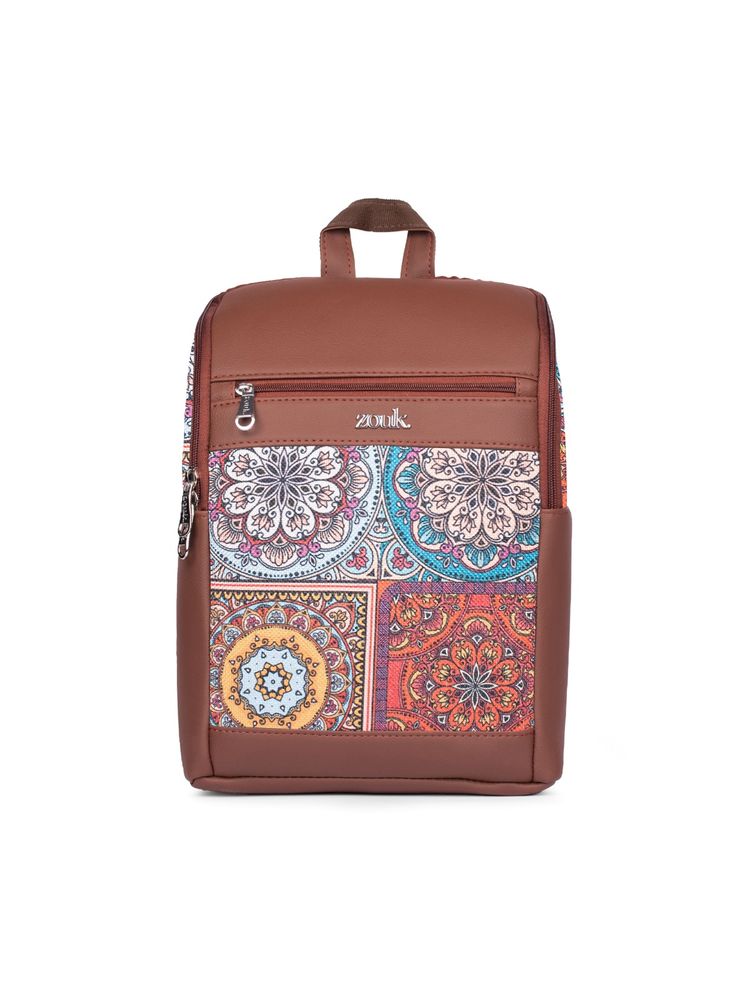 Zouk Multicolor Mandala Print Amalia Backpack-picture-35