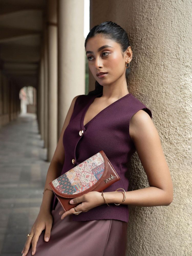 Zouk Kutch Gamthi Kyra Flap Wallet-picture-22