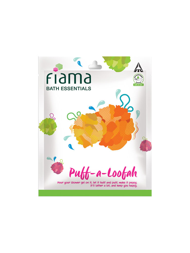 Fiama Bath Essentials Puff-a-Loofah(Color May Very)