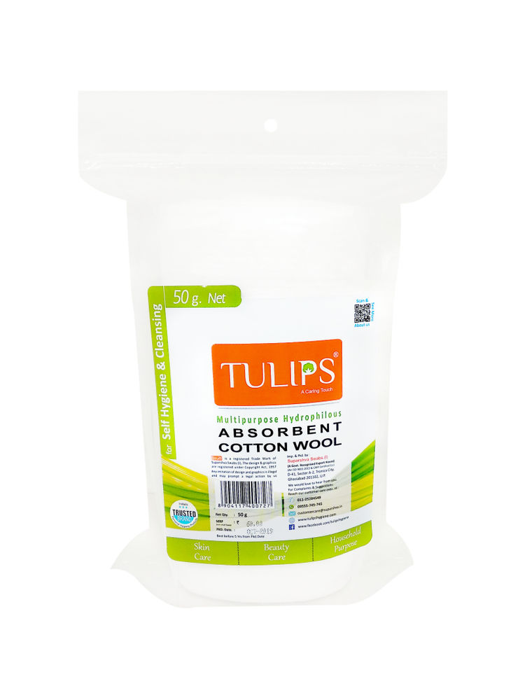 Tulips Bandage Absorbent Cotton Wool-picture-36