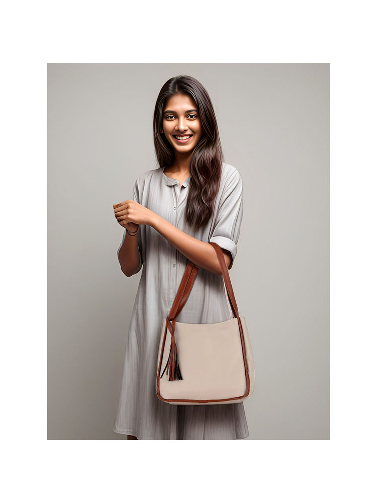 Toteteca Unlined Shoulder Bag with Pouch (Set of 2)