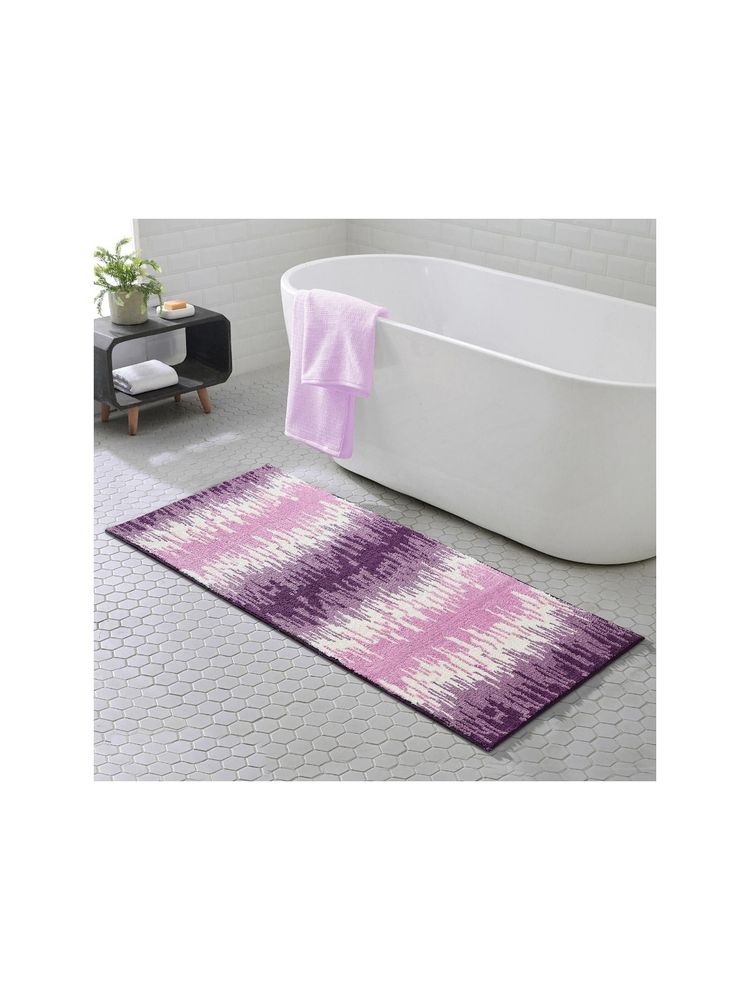OBSESSIONS Super Absorbent Anti-Skid Polyester Bath Mat Mauve-picture-17