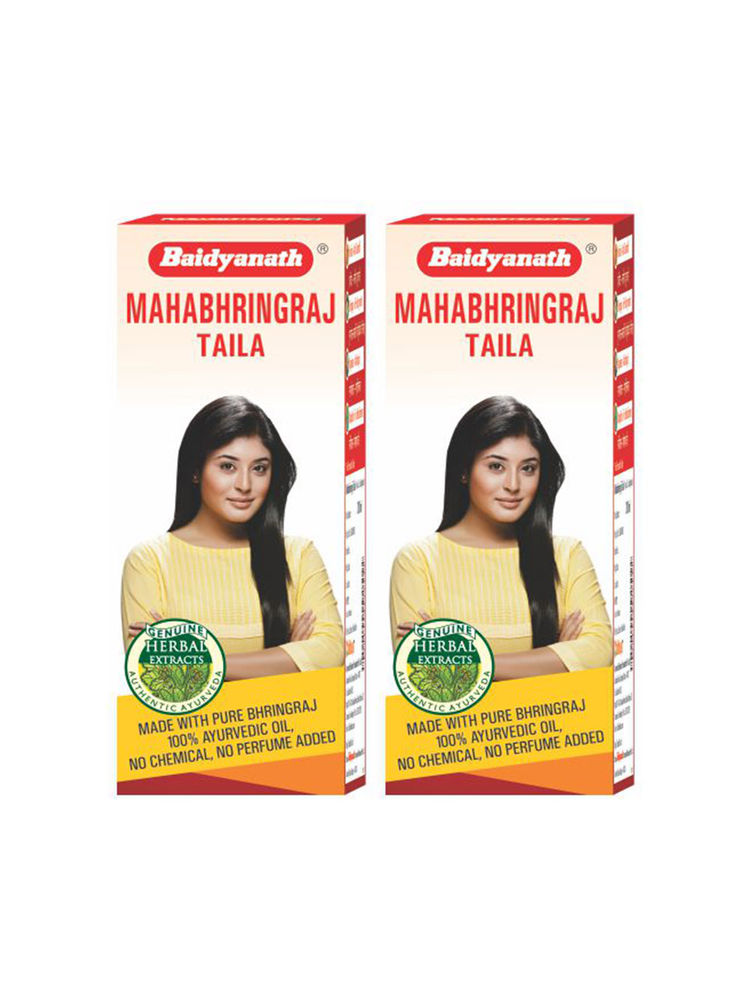 Baidyanath Maha bhringraj Hair Oil - Pack Of 2-picture-13