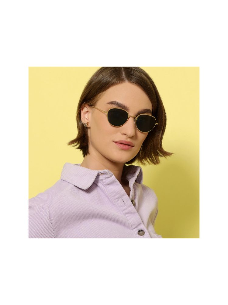 John Jacobs by Lenskart Gold Full Rim Round Sunglasses-picture-10