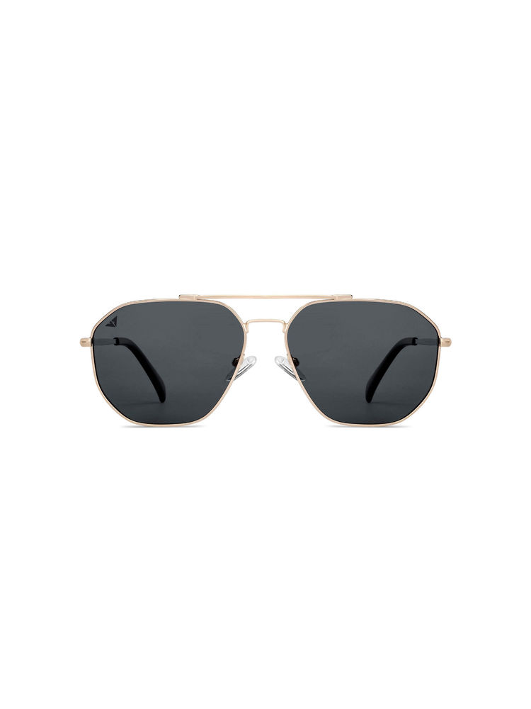 Vincent Chase by Lenskart Grey Aviator Sunglasses-VC S14495-picture-19