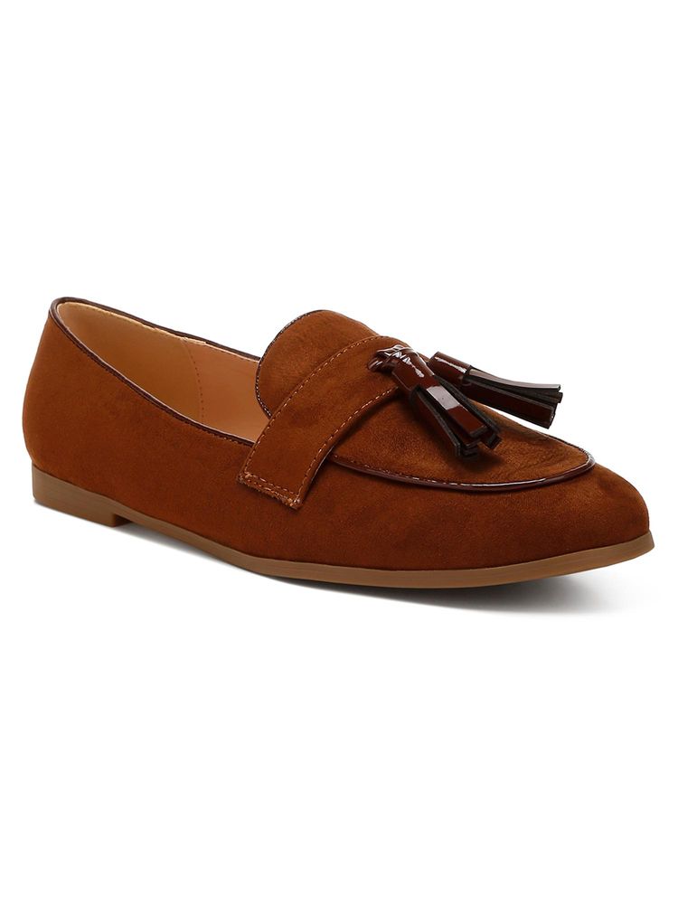 Rag & Co Women Brown Moccasins-image-33