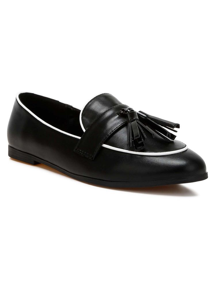 Rag & Co Women Black Moccasins-image-23