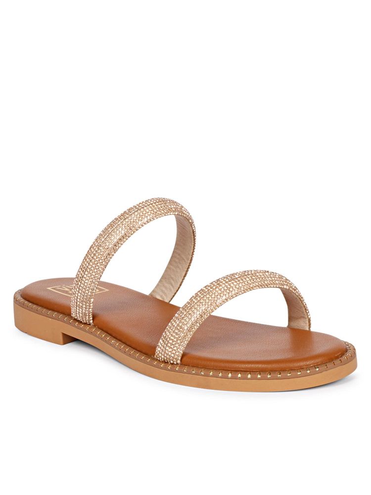 Saint G X Viviblu Rose Gold Flats for Women-picture-28