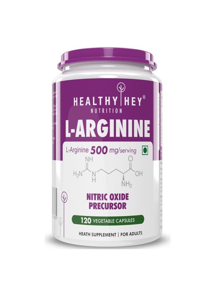 HealthyHey Nutrition L - Arginine - Veg Capsules-picture-24