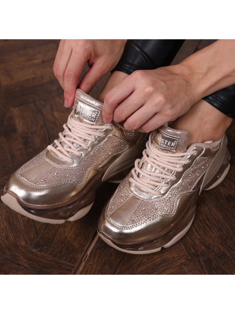 Hamster London Marcella Powder Golden Party Sneakers-picture-25