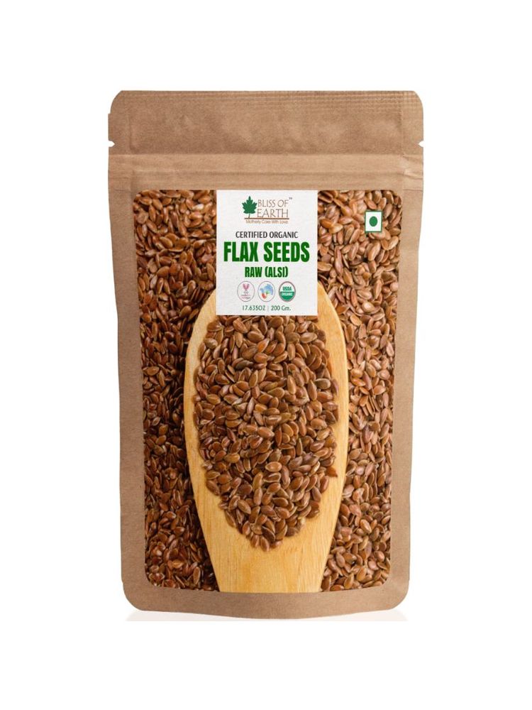 Bliss Of Earth Certified Organic Flax Seed-picture-28