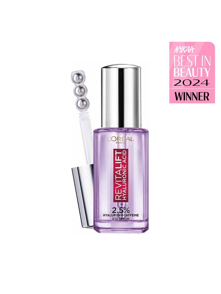 L'Oreal Paris Revitalift Hyaluronic Acid Eye Serum With 2.5% Hyaluronic Acid + Caffeine