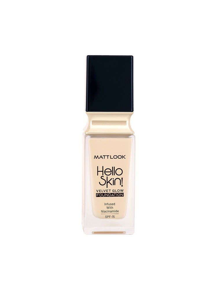 Matt look Hello Skin Velvet Glow Foundation-image-7