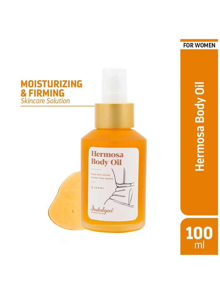Indulgeo Essentials Hermosa Body Oil For Women, Helps in Reducing Dryness & Dullness