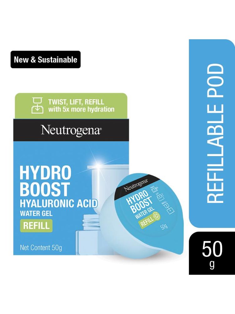 Neutrogena Hydro Boost Hyaluronic Acid Water Gel Face Moisturizer Refill For Normal, Dry & Oily Skin-picture-34