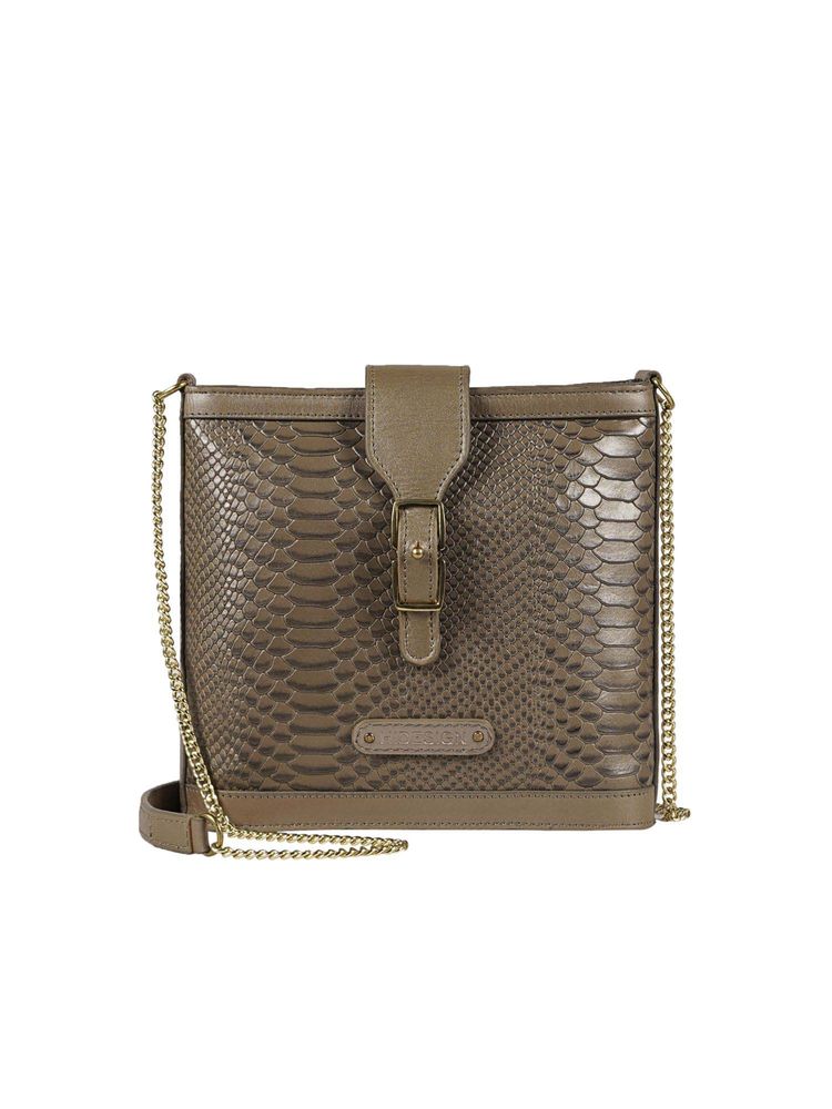 Hidesign Women Olive Genuine Leather Sling Bag-picture-26
