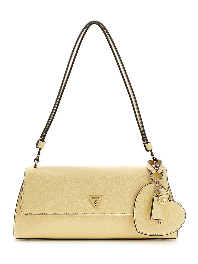 guess fashion Guess Women Yellow Solid Isobel Shoulder Bag-picture-13
