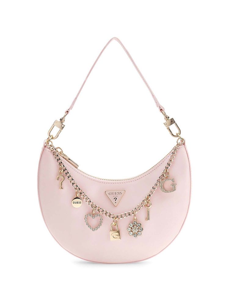 guess fashion Guess Women Pink Tasmin Shoulder Bag-picture-29