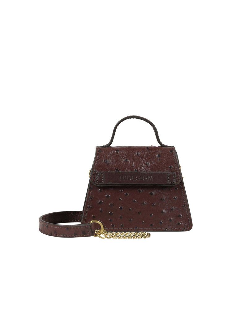 Hidesign Women Brown Genuine Leather Handbag-picture-24