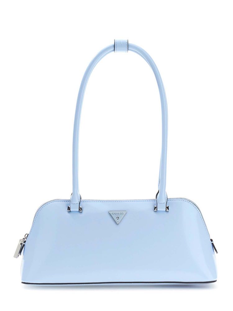 guess fashion Guess Women Blue Solid Arnela Shoulder Bag-picture-16