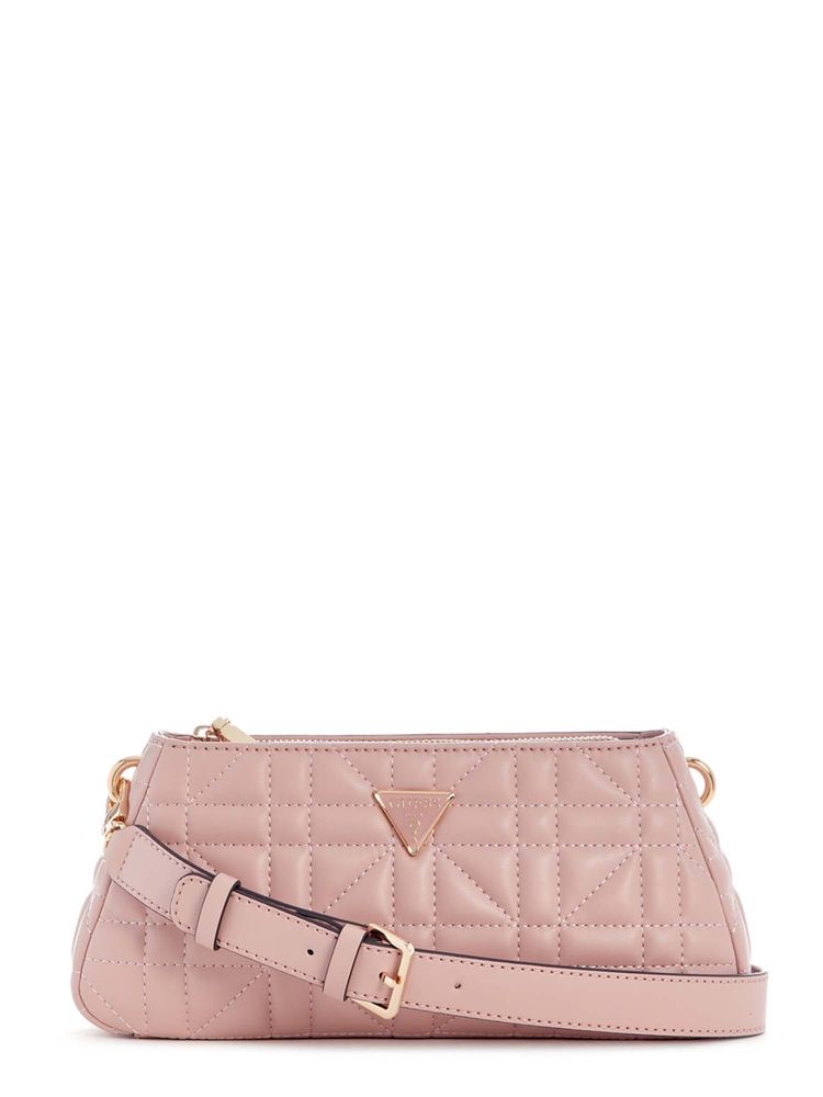guess fashion Guess Women Pink Quilted Edita Shoulder Bag-picture-19