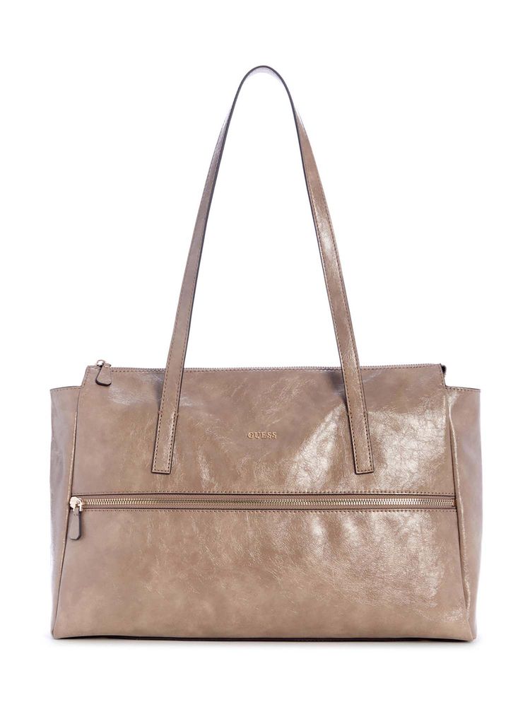 guess fashion Guess Women Beige Solid Justine Shoulder Bag-picture-20